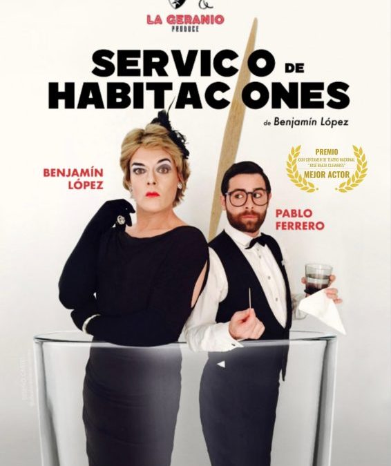 La Geranio Produce seleccionada con la comedia «Servicio de habitaciones» para participar en la IX Muestra de Teatro Aficionado de la Comunidad de Madrid. FETAM.