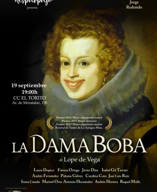 Desparpajo en el XXIII Certamen de teatro clásico de Moratalaz