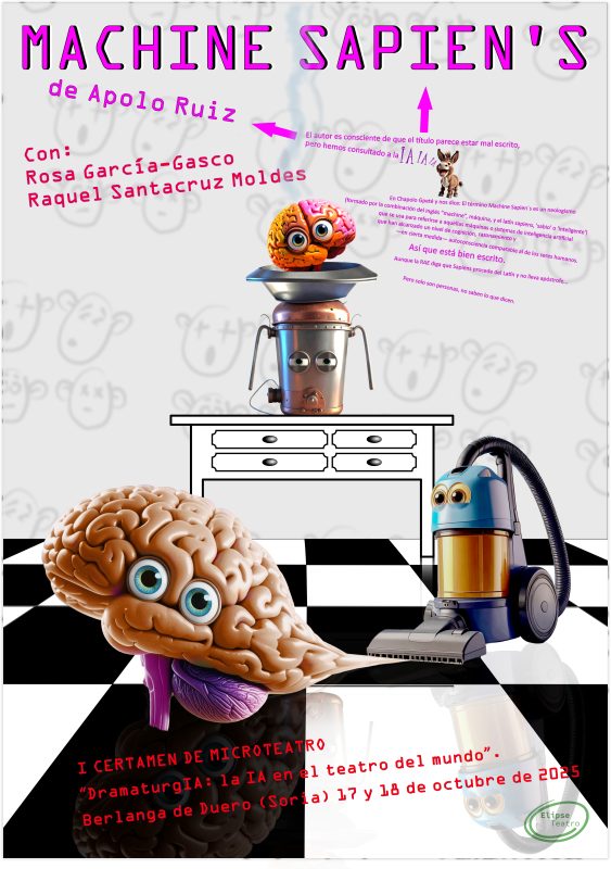 ELIPSE TEATRO finalista en el festival de microteatro DRAMATURGIA La IA en el teatro del mundo