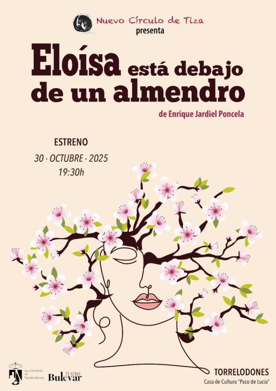 Eloísa está debajo de un almendro. Cartel Estrenno