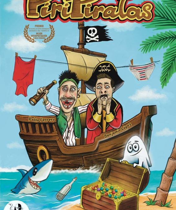 Pablo Ferrero gana el Premio a la Mejor Interpretación por el papel de «Turpín», en la comedia infantil «PiriPiratas» de La Geranio Produce, en el «TamerFest´25» de Manzanares El Real